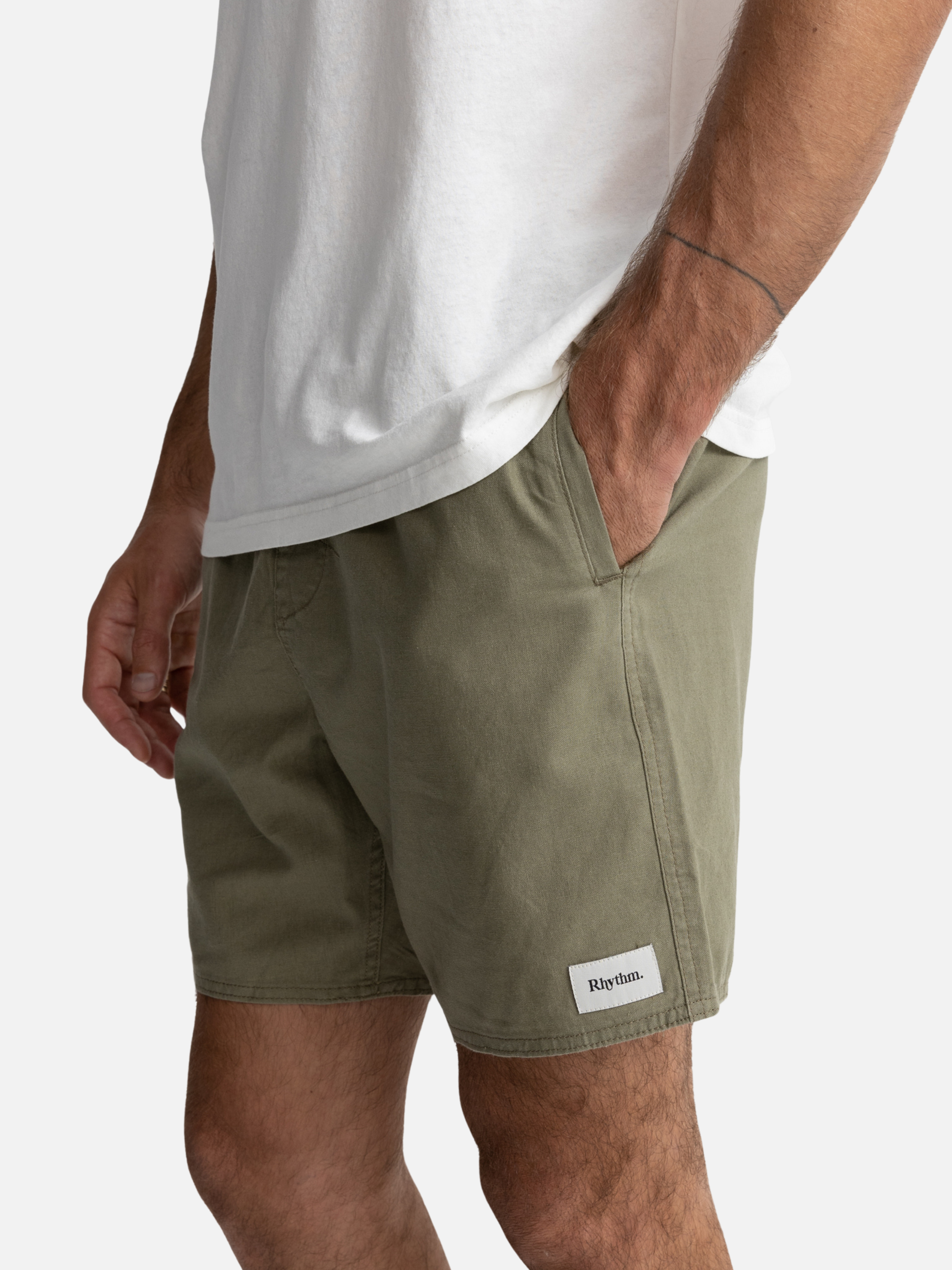 Rhythm Classic Linen Jam - Olive