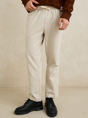 Rhythm Linen Jam Pant - Bone