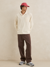 Rhythm Vintage Terry LS Polo