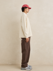 Rhythm Vintage Terry LS Polo