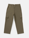 rhythm combat trouser olive cargo pant 100% cotton relaxed fit button front kempt athens ga georgia men's clothing store