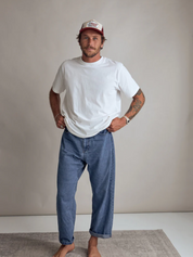 Rhythm Essential Jean Dark Blue Denim Kempt Mens Relaxed Fit Athens Georgia Shopping