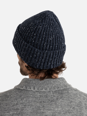 Rhythm Livin Habitat Beanie Navy Blue Men's Chunky Knit Hat Headwear Accessory For Men Athens GA Georgia Kempt Menswear Store Near Me