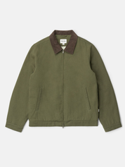 Rhythm James Jacket Olive Collared LS Long Sleeve Men’s Outerwear Top for Fall Winter Athens GA Georgia Kempt Menswear Store Near Me