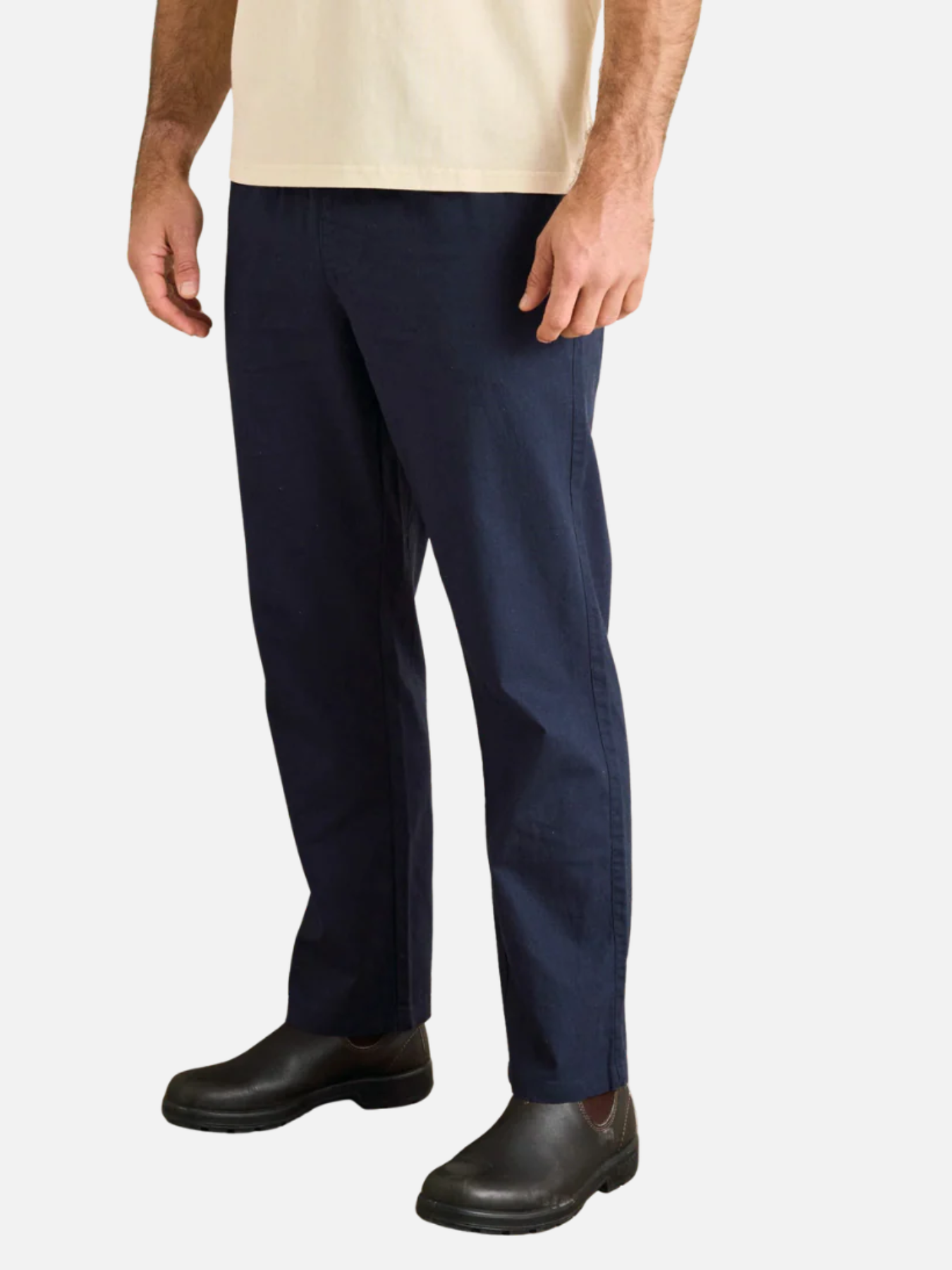 Linen Jam Pant - Navy