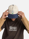 rhythm taste it cap white twill cotton canvas navy blue corduroy bill snapback kempt athens ga georgia men's clothing store