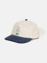 rhythm taste it cap white twill cotton canvas navy blue corduroy bill snapback kempt athens ga georgia men's clothing store