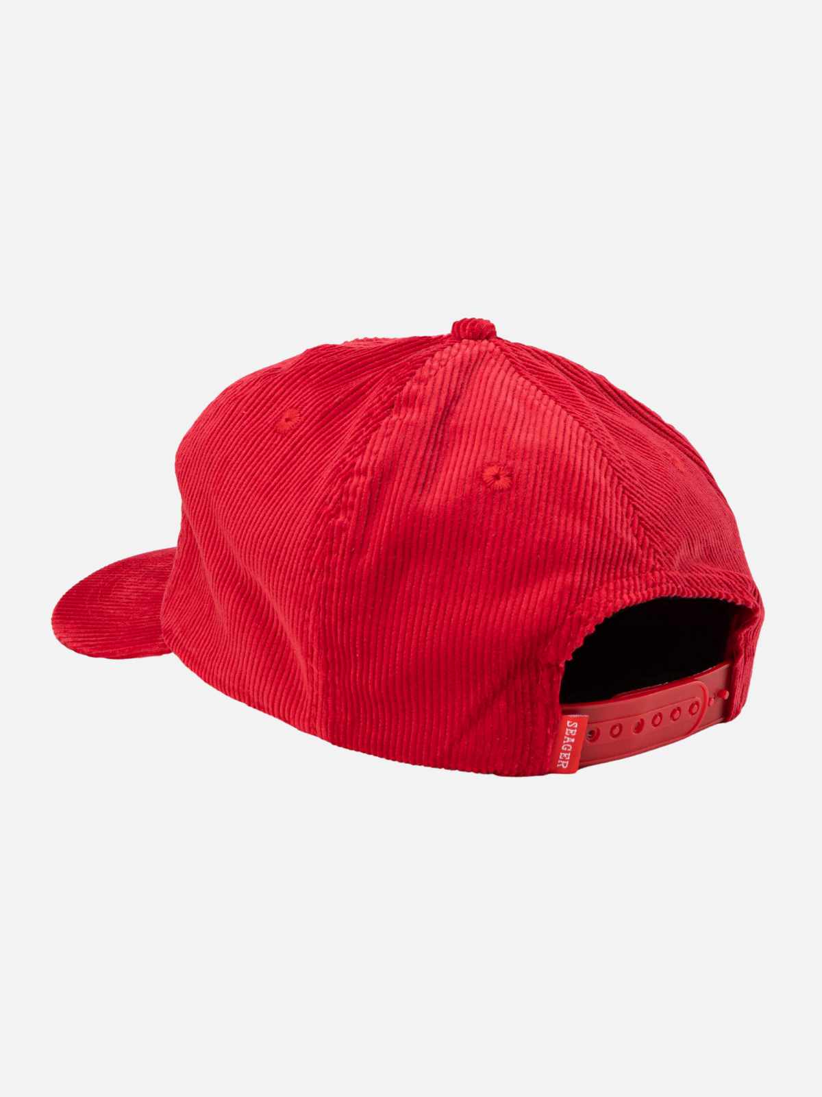 seager big red cotton corduroy snapback hat kempt athens ga georgia men's clothing store