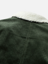 seager heartworn highway jacket dark green cotton corduroy brass buttons sherpa collar quilted lining kempt athens ga georgia men's clothing store