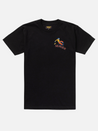 seager rodeo tee black 100% cotton graphic t-shirt kempt athens ga georgia men's clothing store