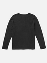 seager sawpit henley vintage black white brand embroidery on pocket waffle knit thermal ls long sleeve shirt kempt athens ga georgia men's clothing store
