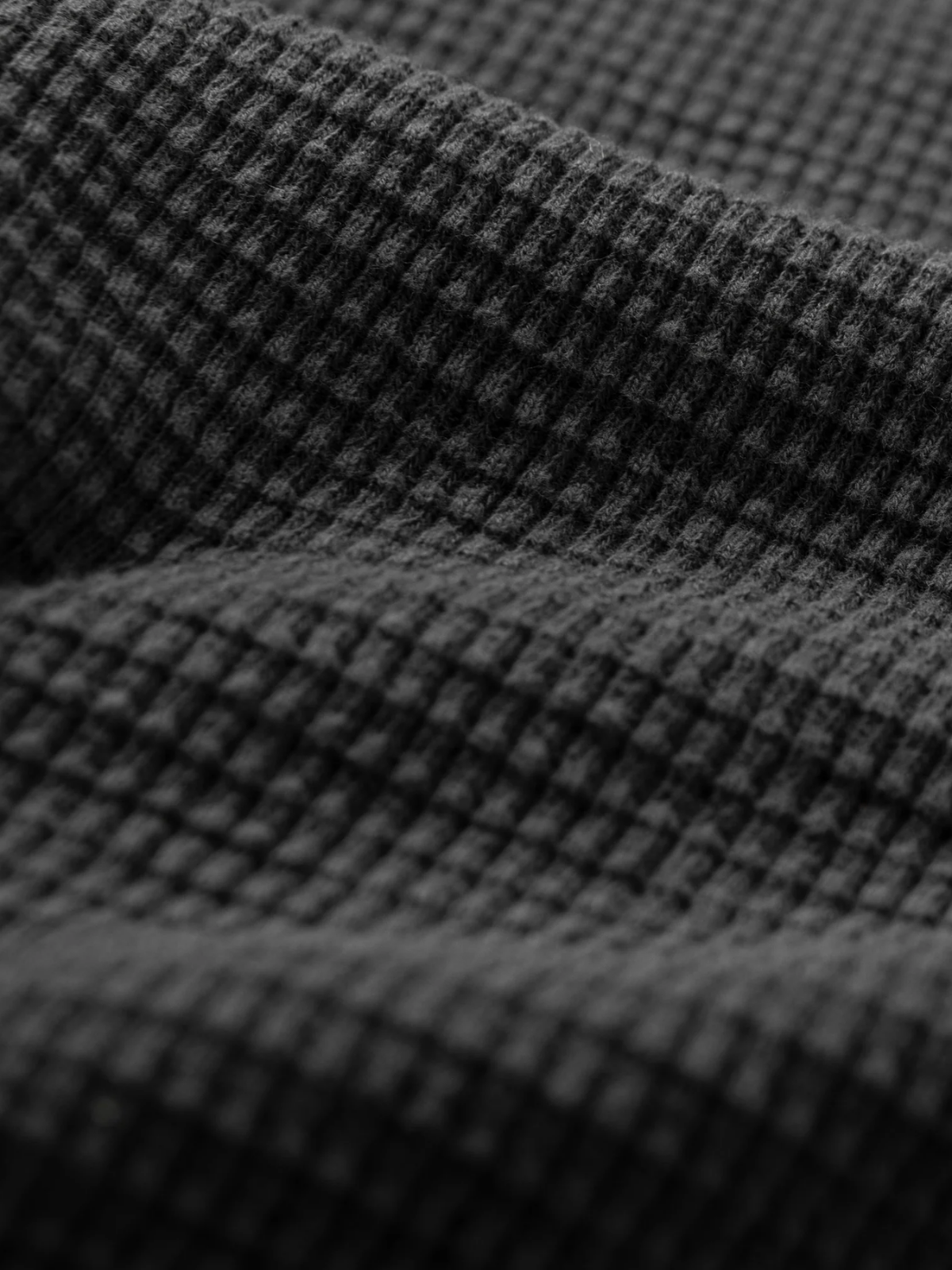 seager sawpit henley vintage black white brand embroidery on pocket waffle knit thermal ls long sleeve shirt kempt athens ga georgia men's clothing store