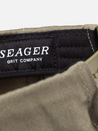seager wilson snapback stone grey gray tan brown white red seager brand logo patch cotton spandex blend kempt athens ga georgia men's clothing store
