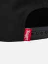 Seager ‘74 Snapback Black Red Racing Inspired Medium Profile Structure Hats For Men Hat for Him Athens GA Georgia Kempt Menswear Store Near Me