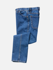 Seager Autry Jean Antique Wash Blue Men’s Relaxed Fit Jeans Denim Bottoms Kempt Athens Menswear Store