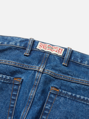 Seager Autry Jean Antique Wash Blue Men’s Relaxed Fit Jeans Denim Bottoms Kempt Athens Menswear Store