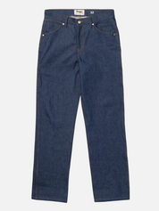 Seager Autry Jean Raw Indigo Blue Denim Men’s Bottom Bottoms Jeans Cotton Straight Relaxed Fit Athens GA Georgia Kempt Menswear Store Near Me