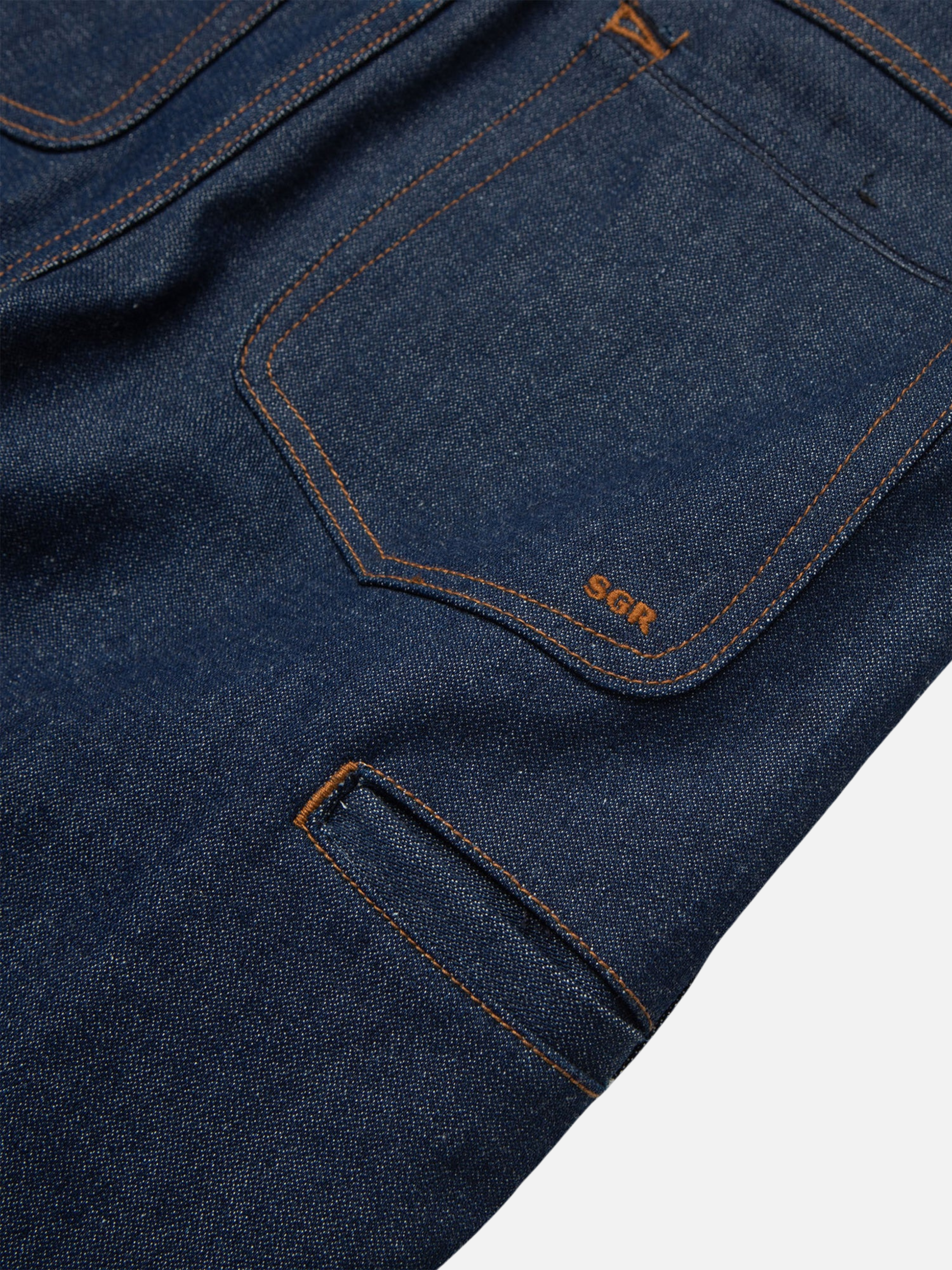 Seager Autry Jean Raw Indigo Blue Denim Men’s Bottom Bottoms Jeans Cotton Straight Relaxed Fit Athens GA Georgia Kempt Menswear Store Near Me