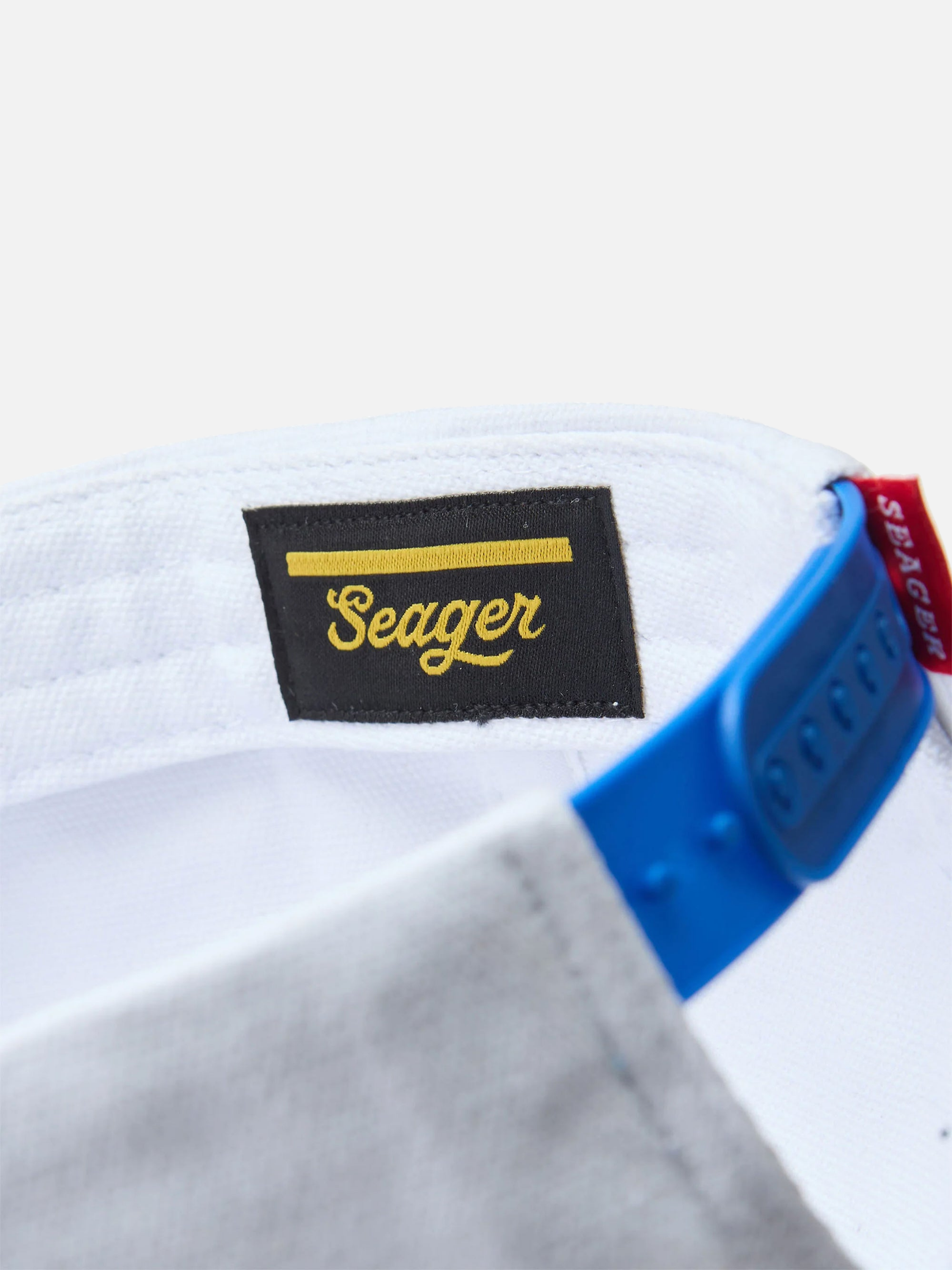 Seager Bradley Snapback Hat Cream Blue Athen GA Georgia Kempt Menswear Store Near Me