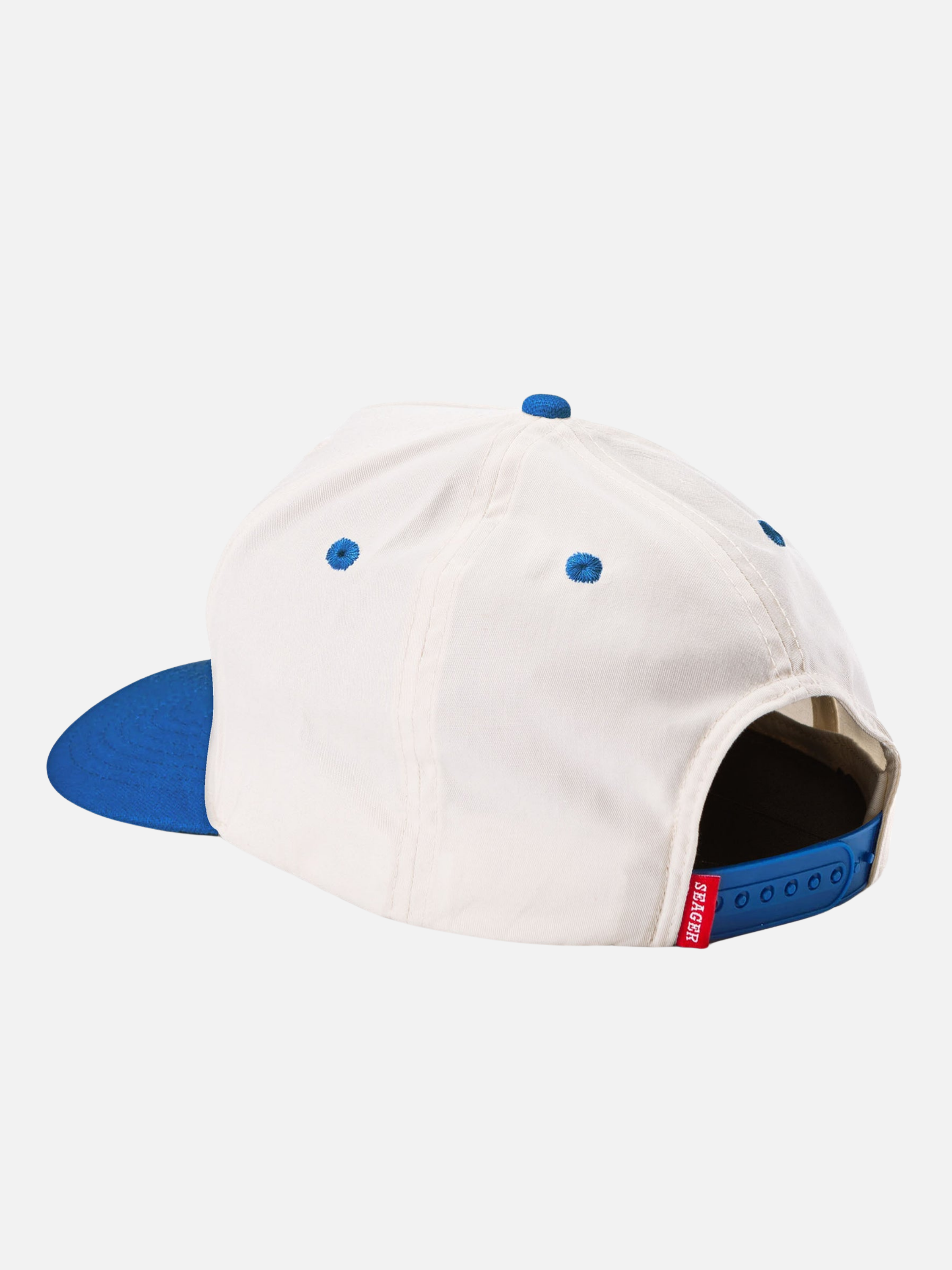Seager Bradley Snapback Hat Cream Blue Athen GA Georgia Kempt Menswear Store Near Me