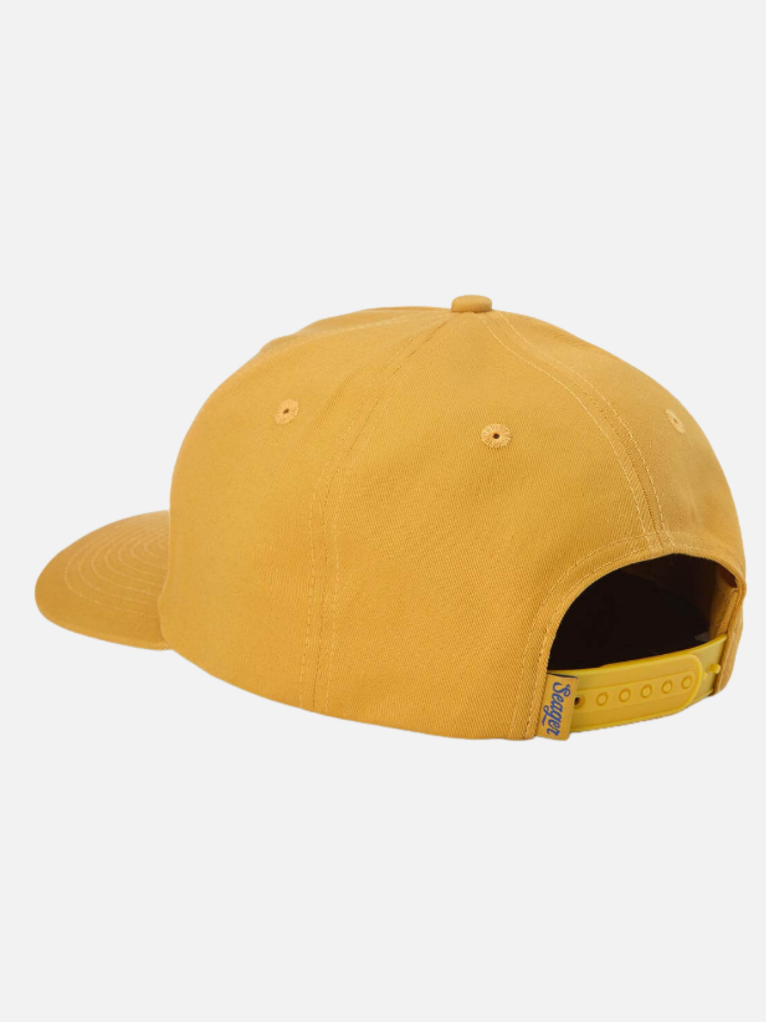 Seager Bradley Snapback Hat Mustard Yellow Eagle Embroidery Cotton Canvas Hats for Men Men’s Accessories Athens GA Georgia Kempt Menswear Store Near Me 