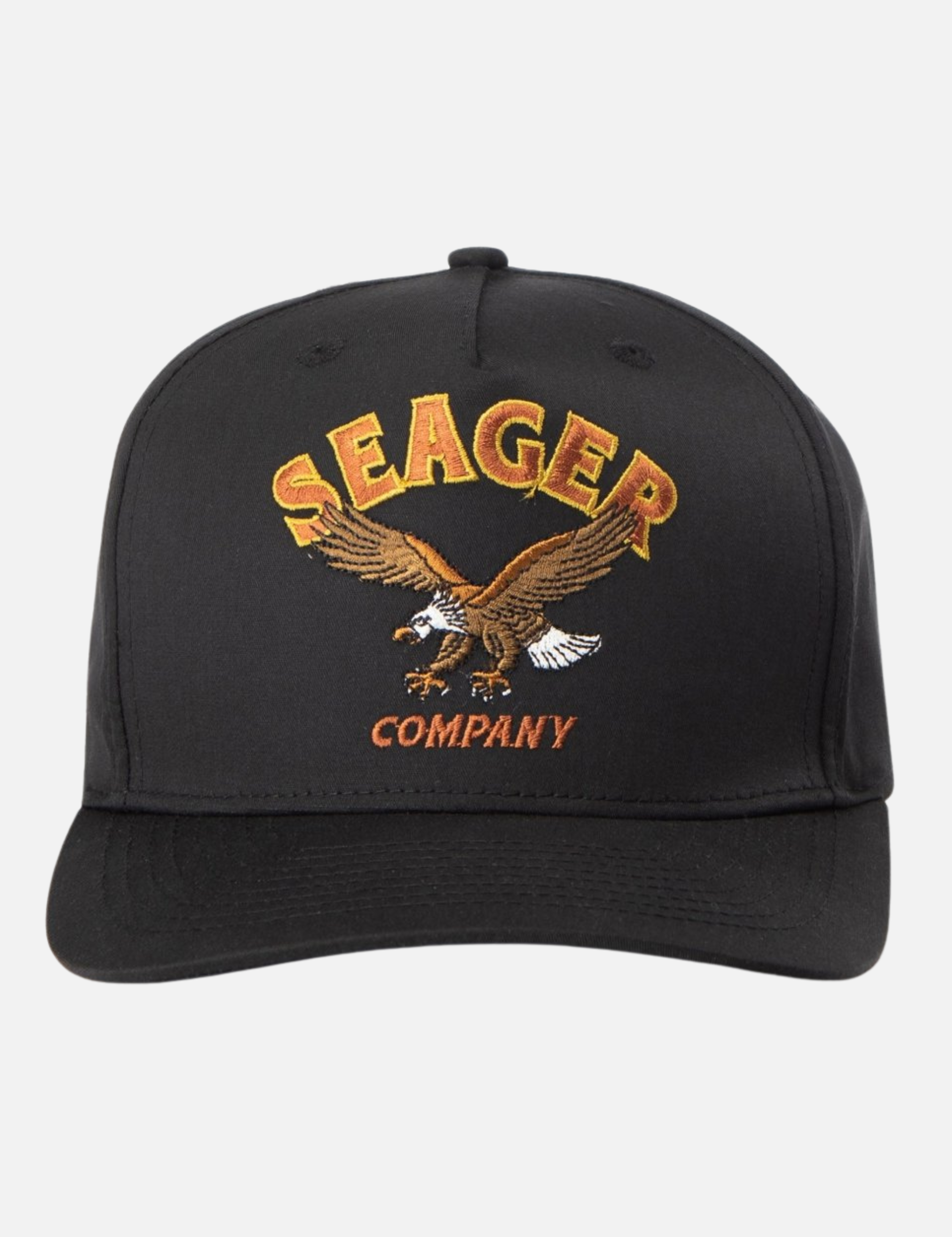 Seager Bradley Snapback Black Western Americana Snapback Men’s Hats Accessories Athens GA Georgia Kempt Menswear Store Near Me