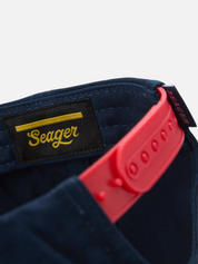 Seager Bradley Snapback Navy Blue Red Western Americana Snapback Men’s Hats Accessories Athens GA Georgia Kempt Menswear Store Near Me