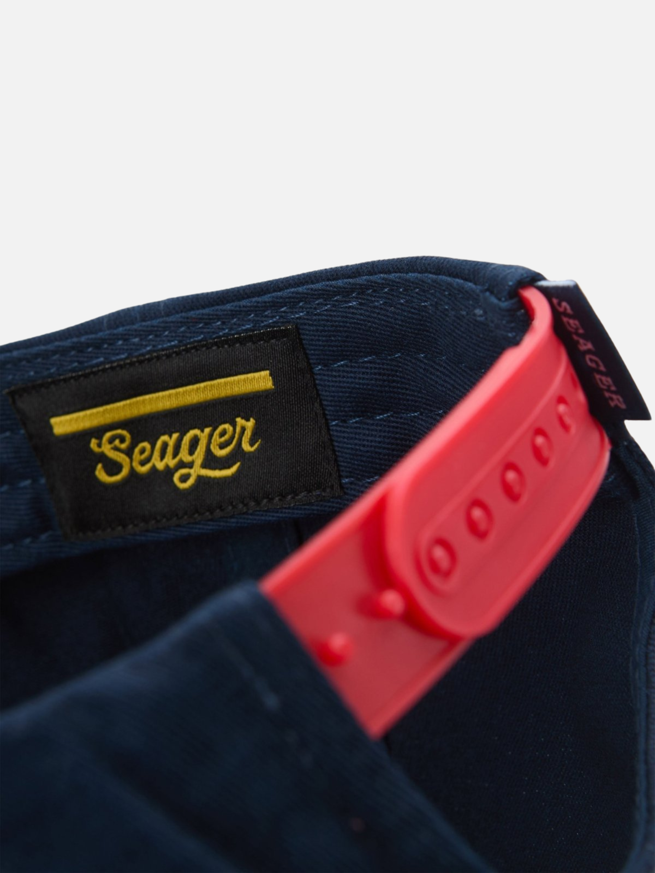 Seager Bradley Snapback Navy Blue Red Western Americana Snapback Men’s Hats Accessories Athens GA Georgia Kempt Menswear Store Near Me