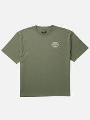 Seager Ford Burl Heavyweight Relaxed Graphic Tee Men’s Top for Men Military Green Athens GA Georgia Kempt Menswear Store Near Me