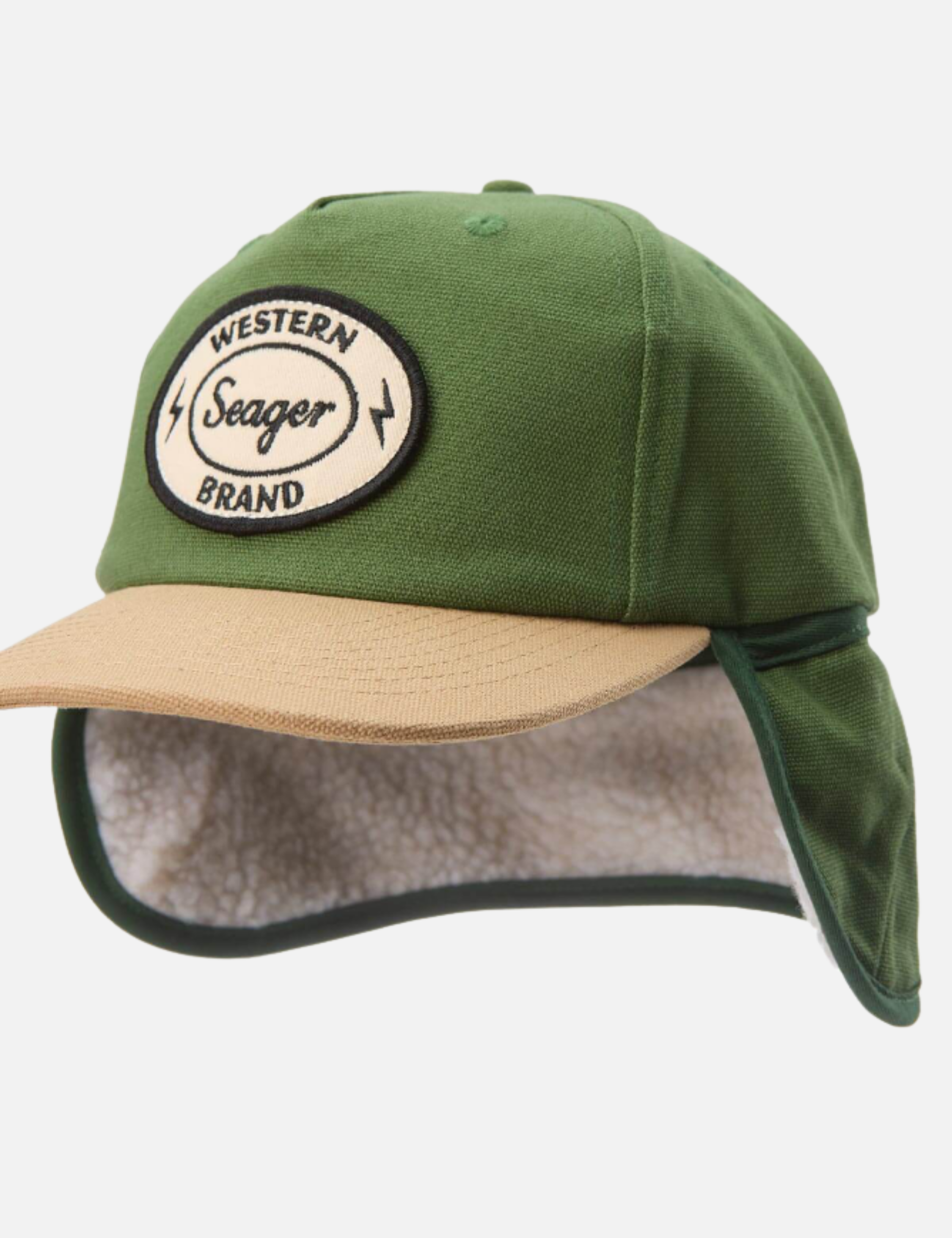 Seager Ford Flapjack Green Taupe Ear Warmer Hat Men’s Hat Accessories for Men Athens GA Georgia Kempt Menswear Store Near Me