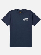 Seager Jerry Rig Tee Navy Blue White Graphic Tee Design Men’s Tops T-Shirts for Men SS Short Sleeve Shirt Athens GA Georgia Kempt Menswear Store Near Me