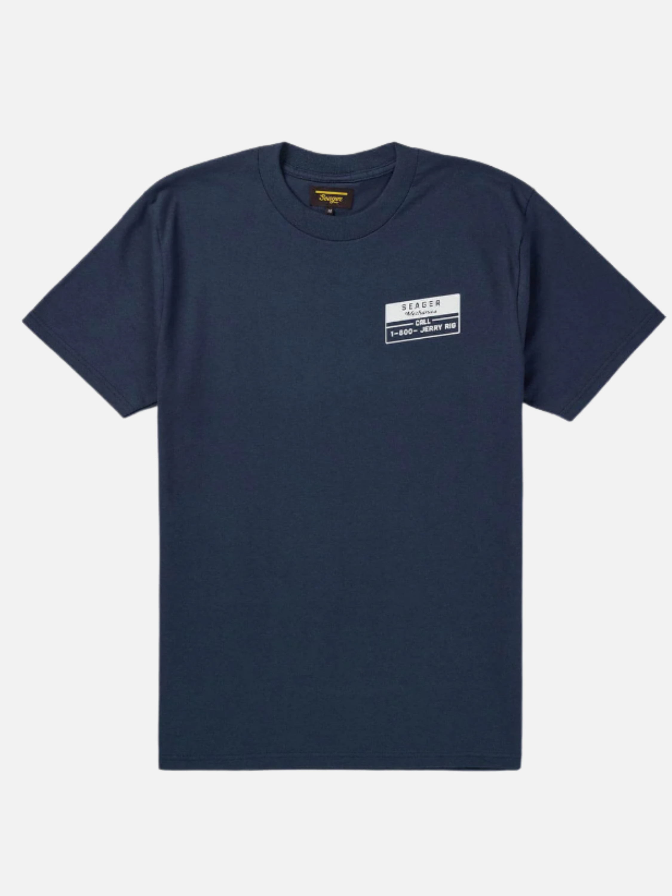 Seager Jerry Rig Tee Navy Blue White Graphic Tee Design Men’s Tops T-Shirts for Men SS Short Sleeve Shirt Athens GA Georgia Kempt Menswear Store Near Me