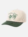 Seager Los Rios Corduroy Snapback Hat Two Tone Natural Ivory Cream Pine Green High Profile Athens GA Georgia Kempt Menswear Store Near Me