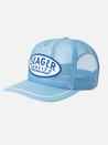 Seager Brand Old Town All Mesh Blue Snapback Hat Athens Kempt Menswear 