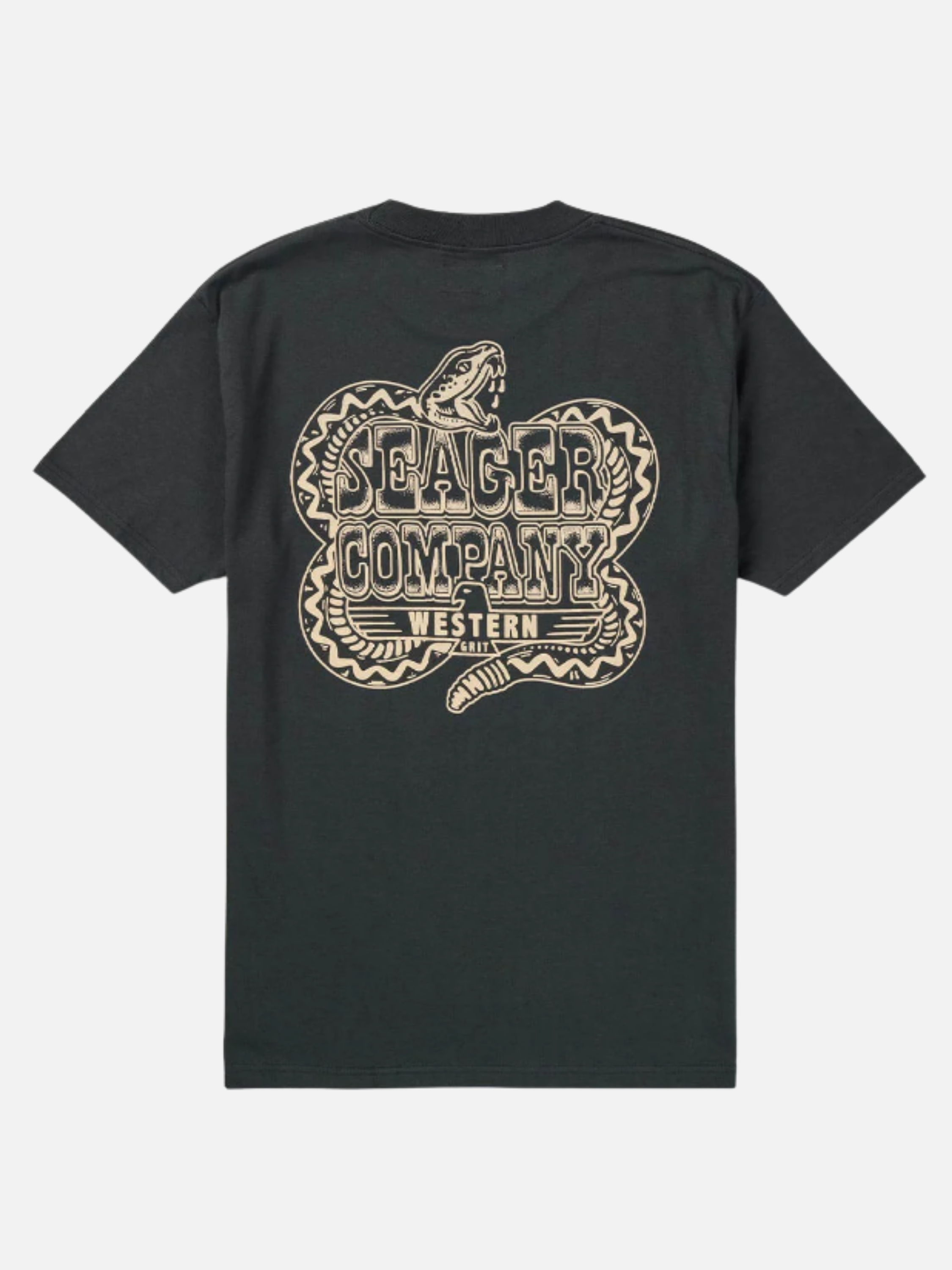 Seager Rattler Tee T-Shirt Graphic T Men’s Tops for Men Vintage Black Athens GA Georgia Kempt Menswear Store Near Me