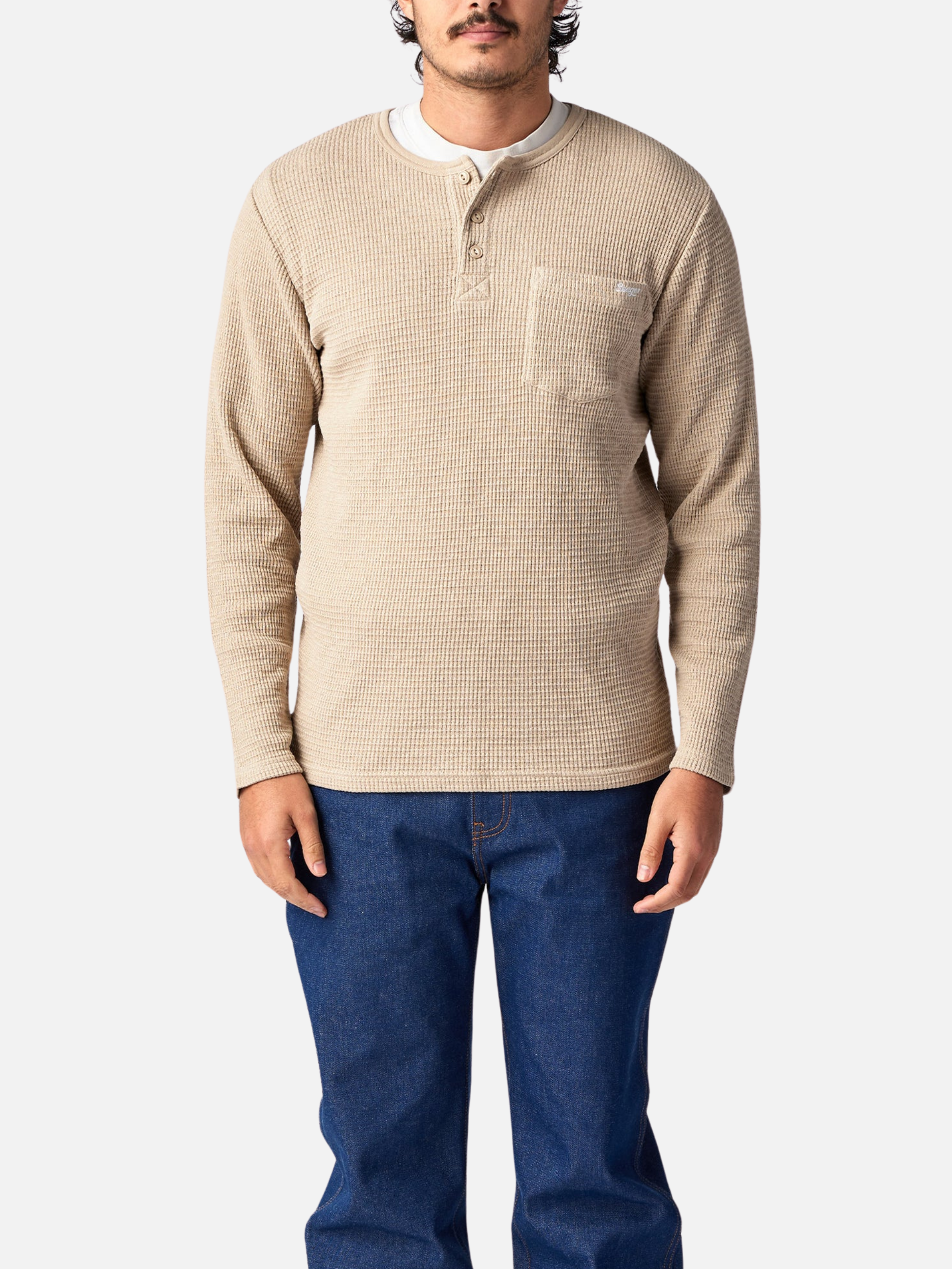 Sawpit Henley LS Thermal - Stone