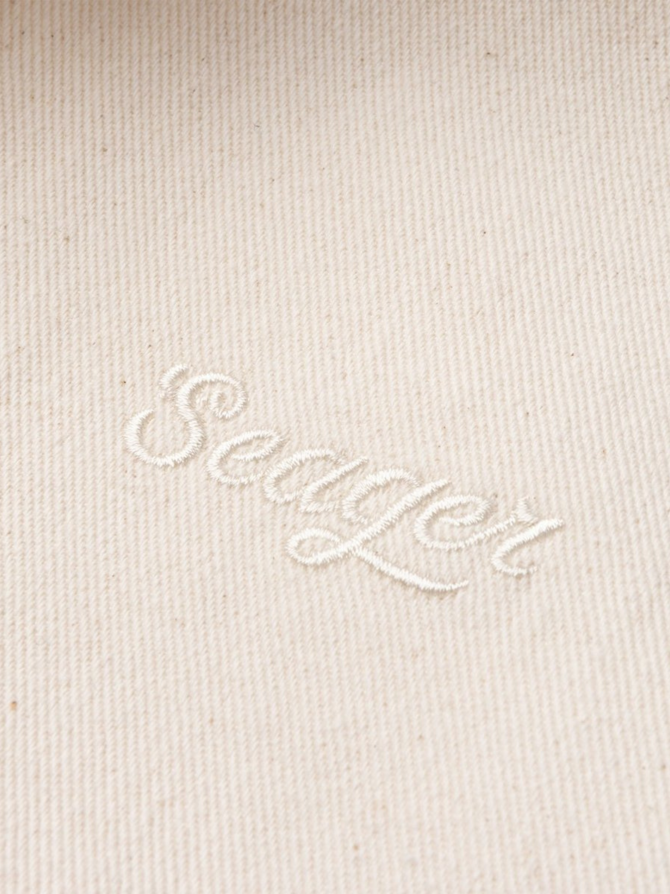 Seager Southpaw Whippersnapper Natural Cream Ivory Men’s SS Short Sleeve Top for Men Front Pocket Collared Button Shirt Athens GA Georgia Kempt Menswear Store Near Me