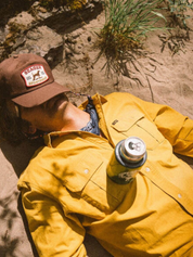 Seager Sportsman Snapback Hats for Men Men’s Hat Accessories Orange Hunting Brown Athens GA Georgia Kempt Menswear Store Near Me