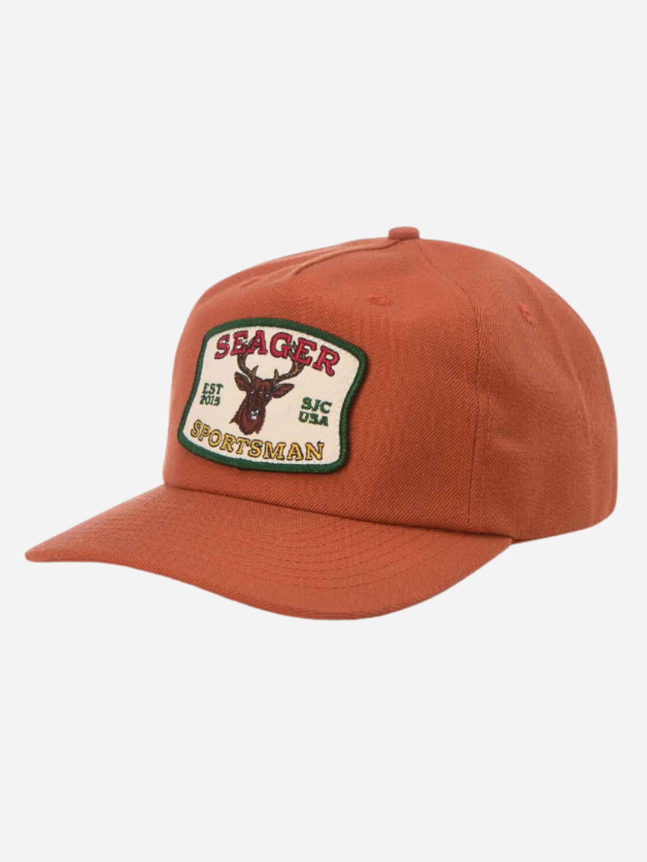 Seager Sportsman Snapback Hats for Men Men’s Hat Accessories Orange Hunting Burnt Orange Clay Athens GA Georgia Kempt Menswear Store Near Me