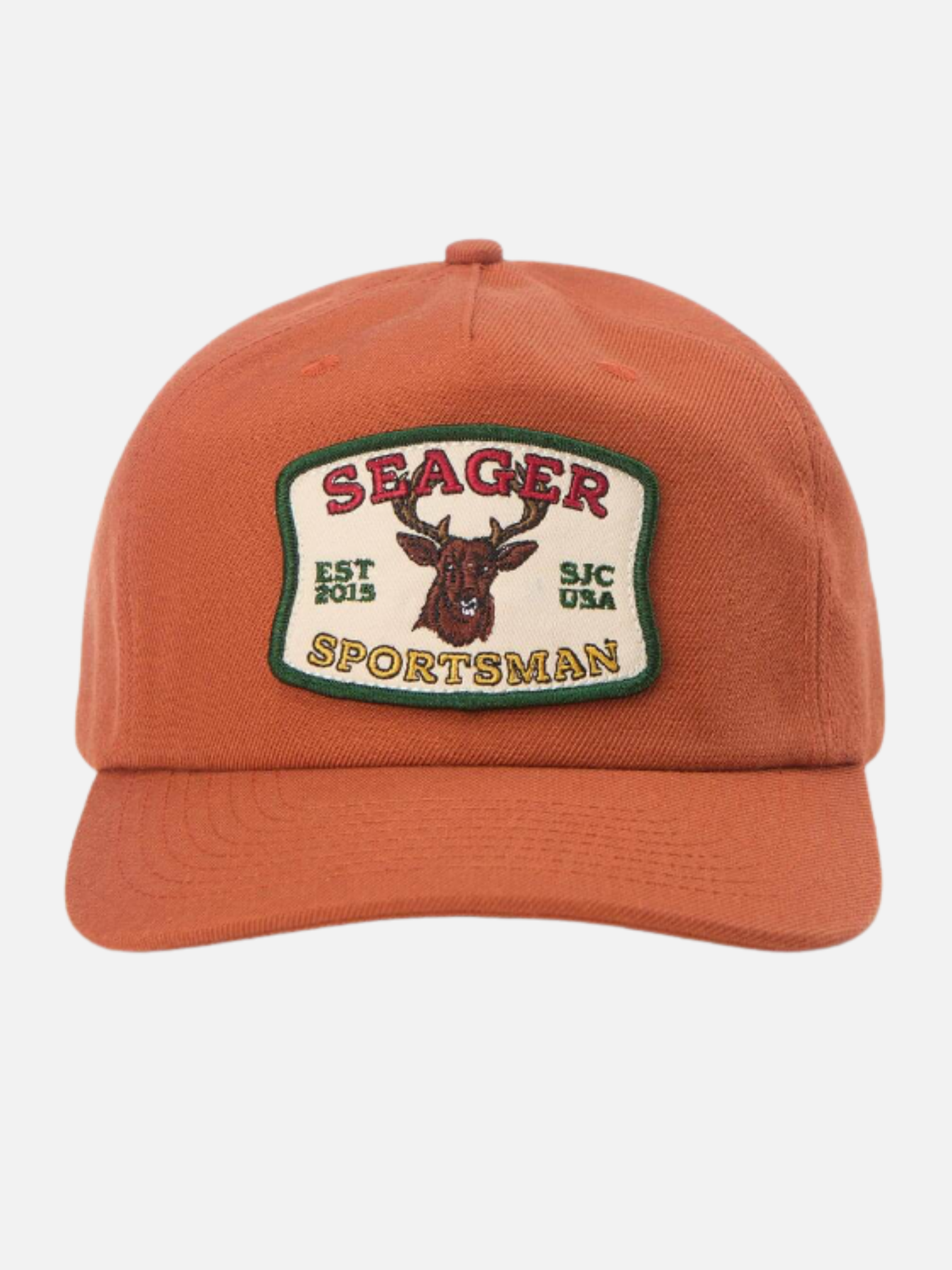 Seager Sportsman Snapback Hats for Men Men’s Hat Accessories Orange Hunting Burnt Orange Clay Athens GA Georgia Kempt Menswear Store Near Me
