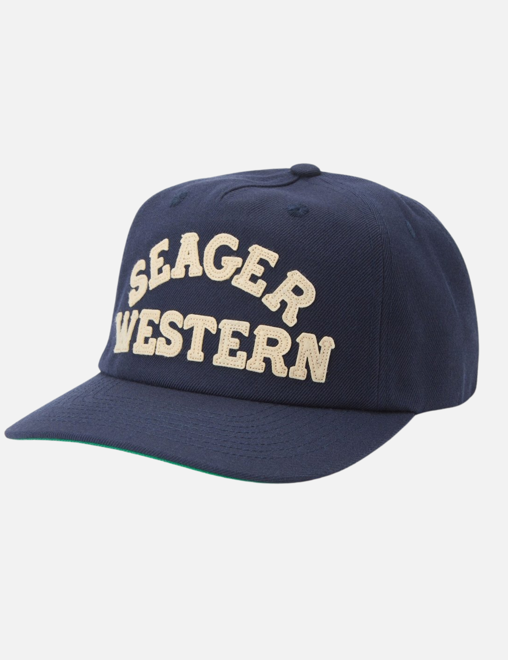 Seager Western Snapback Navy Blue Snapback Americana Athens GA Georgia Kempt Menswear Store Near Me