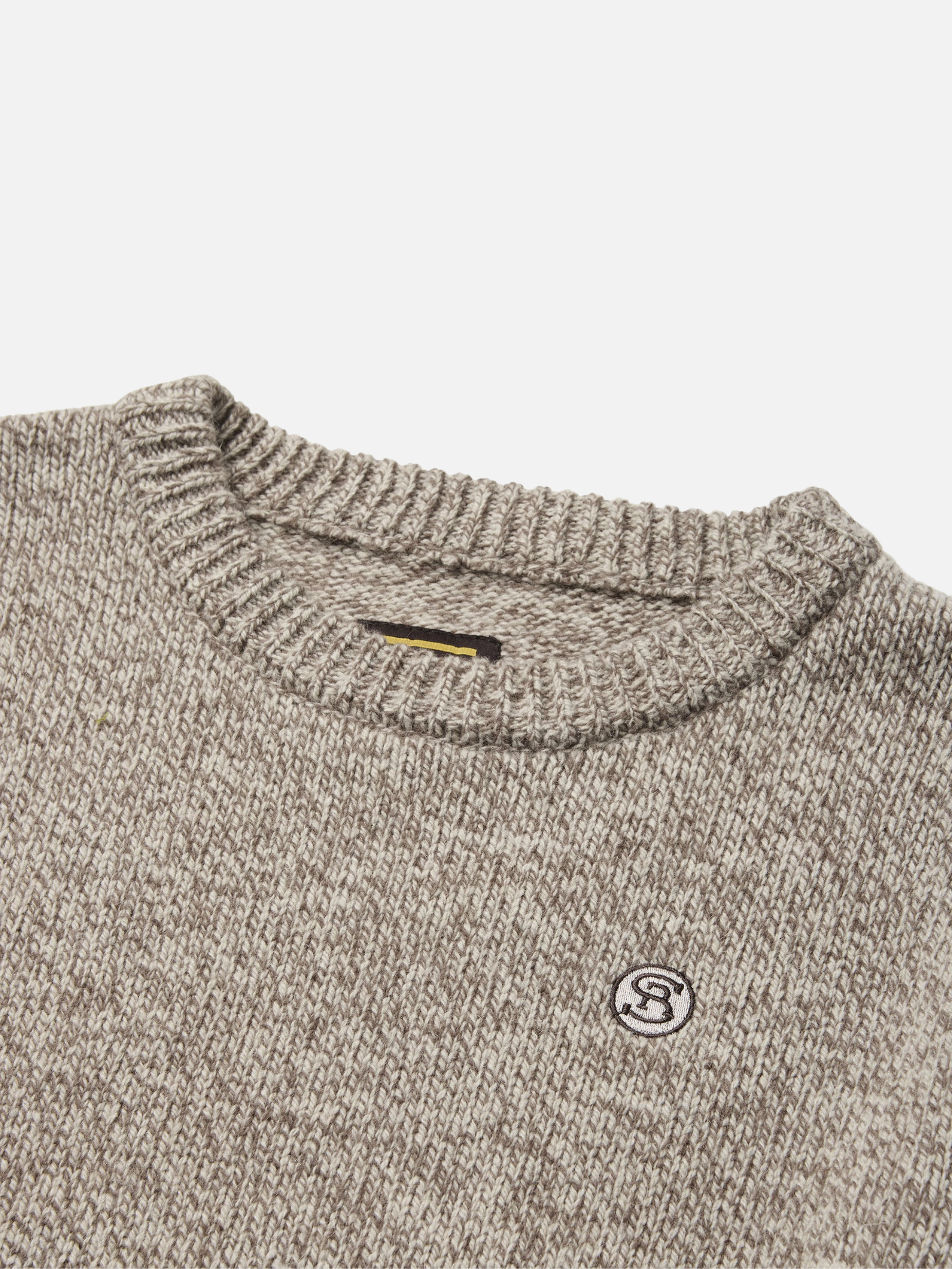 Seager Wharf Knit Sweater Salt and Pepper Winter Attire for Men LS Long Sleeve Top Men’s Athens GA Georgia Kempt Menswear Store Near Me