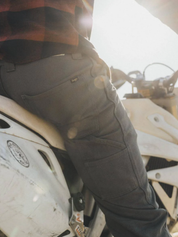 Seager Bison Canvas Pants - Darkwood