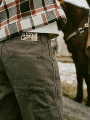 Seager Bison Canvas Pants - Darkwood