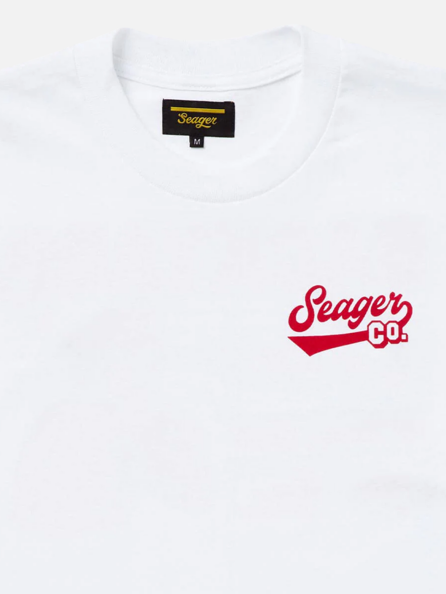 Seager Backyard Chew Tee Vintage White Men's SS Short Sleeve Graphic Tee Shirt For Men Athens GA Georgia Kempt Menswear Store Near Me