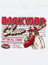 Seager Backyard Chew Tee Vintage White Men's SS Short Sleeve Graphic Tee Shirt For Men Athens GA Georgia Kempt Menswear Store Near Me