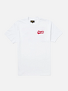 Seager Backyard Chew Tee Vintage White Men's SS Short Sleeve Graphic Tee Shirt For Men Athens GA Georgia Kempt Menswear Store Near Me