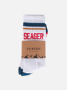 seager Crew Socks Blue White Red Stripes Athletic Stylish socks Kempt Mens Shop Athens Georgia