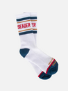 seager Crew Socks Blue White Red Stripes Athletic Stylish socks Kempt Mens Shop Athens Georgia