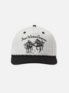 Seager Los Rios Canva Snapback Cream/Black Men's Hat Ballcap Headwear Accessory For Men Athens GA Georgia Kempt Menswear Store Near Me